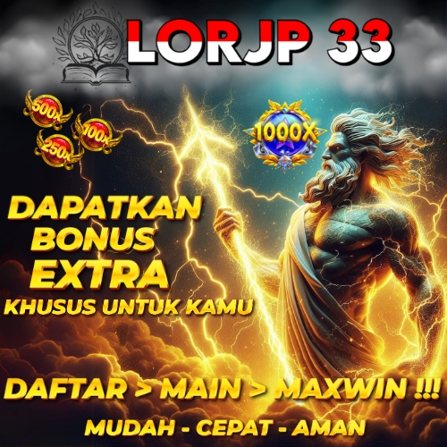 LORJP33: Situs Slot Gacor dengan Deposit Dana dan RTP Terbaru, Jamin Wede!